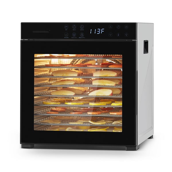 Matdehydrator, 10 brickor, 34x40.5x36.5 cm, rostfritt stål