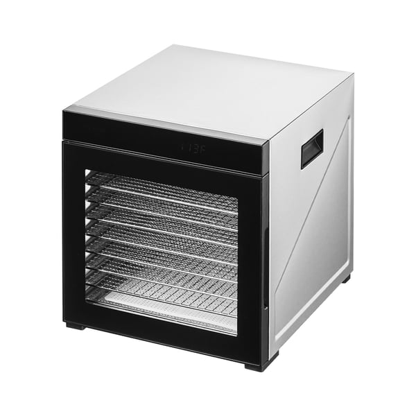 Matdehydrator, 10 brickor, 34x40.5x36.5 cm, rostfritt stål