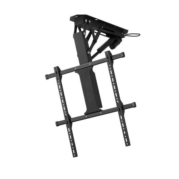 Loftmonteret TV-beslag, Motoriseret elektrisk justerbar, 54,5x68,5x90 cm, Stål