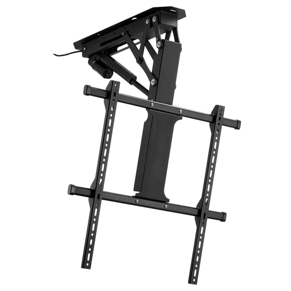 Loftmonteret TV-beslag, Motoriseret elektrisk justerbar, 54,5x68,5x90 cm, Stål