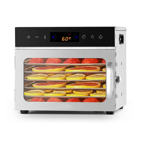 Maddehydrator, 30x31x25 cm, rustfrit stål, justerbar temperatur