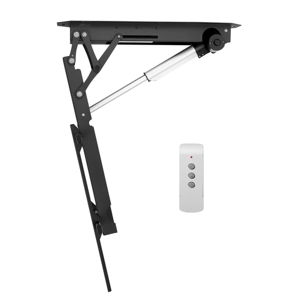 Motoriserat TV-takfäste, justerbart, stål, 93x68,5x160 cm