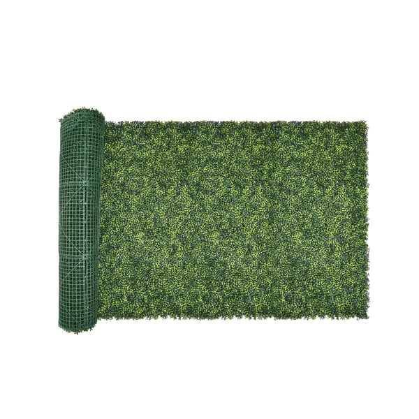 Konstgräs Väggpanel, 300x100x4,5 cm, Grön, Insynsskydd