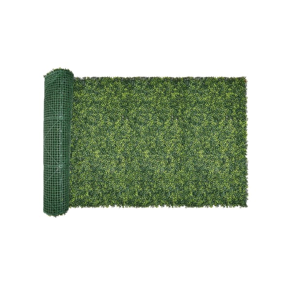 Konstgräs Väggpanel, 300x100x4,5 cm, Grön, Insynsskydd