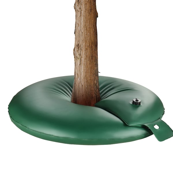 Trævandingsring, 20 gallon, sæt af 4, PVC, vandingssystem