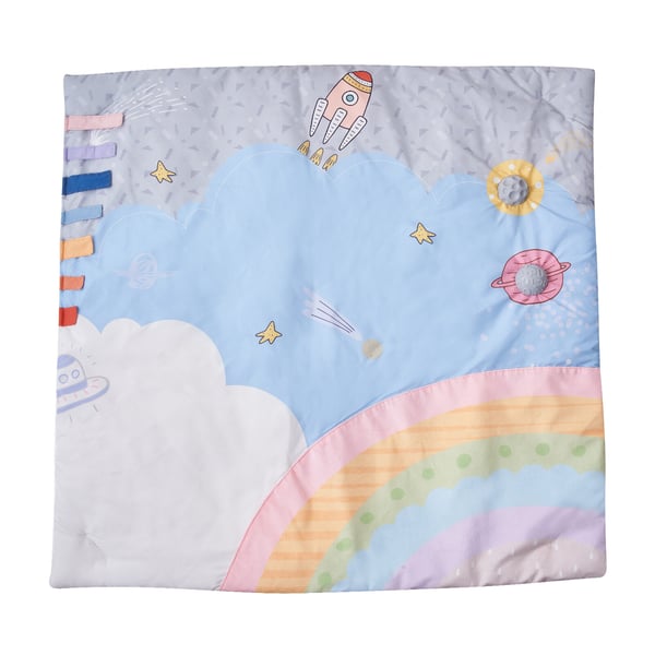 Babygymmatta, 89x89x48 cm, sensoriska leksaker, tyg