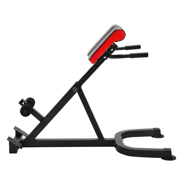 Roman Chair Hyperextension Bänk Justerbar, Svart