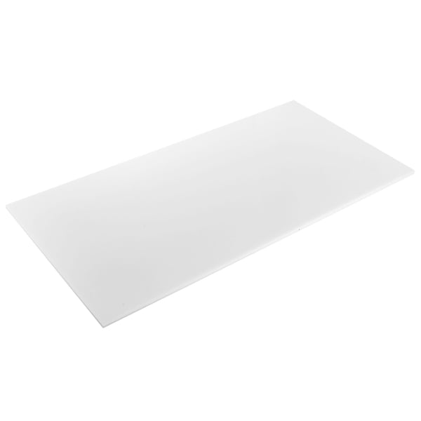 Muovilevy, HDPE korkeatiheyspolyeteeni, 61x122x1.3 cm, valkoinen