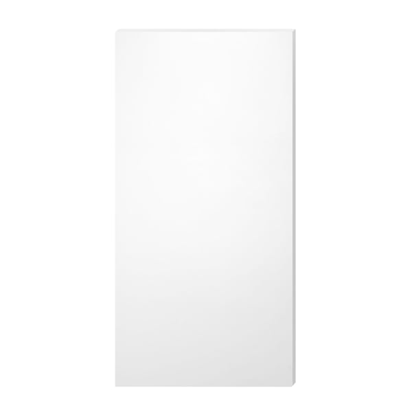 Plastskiva, HDPE högdensitetspolyeten, 61x122x1.3 cm, vit
