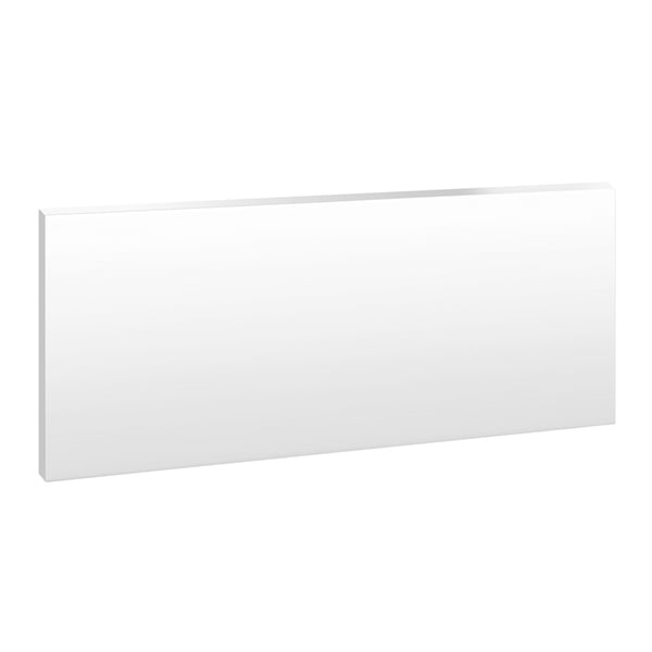 Plastskiva, HDPE högdensitetspolyeten, 61x122x1.3 cm, vit