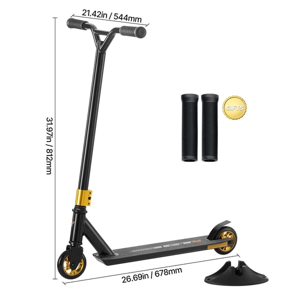 Stunt Scooter, 678x544x812 mm, Aluminium, Freestyle Rider