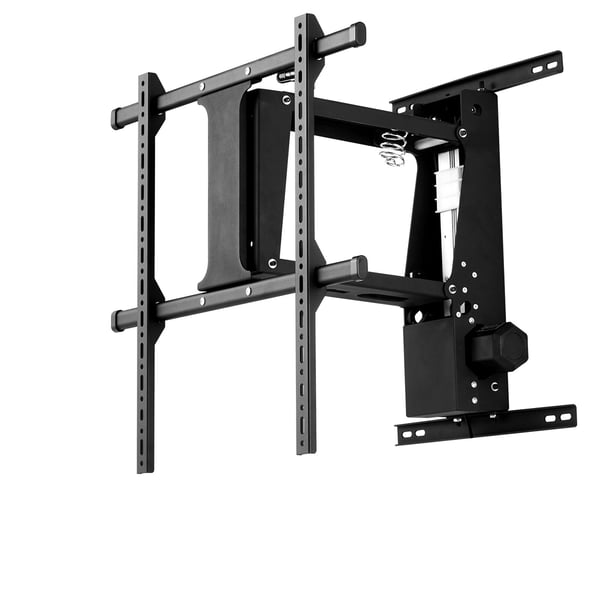 Motoriseret TV-vægbeslag, 68,5x68,5x50 cm, Sort, Stål
