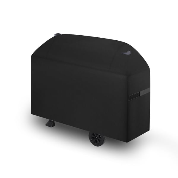 Grillovertræk, 160x63.5x110.2 cm, Sort, Vandtæt polyester