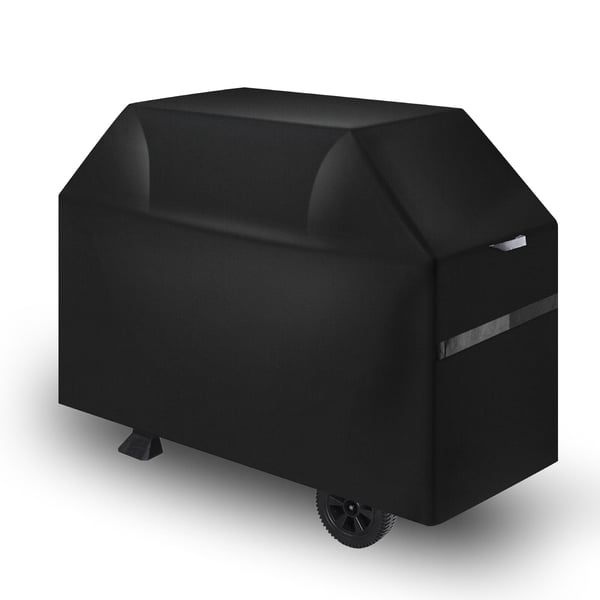 Grillovertræk, 122x68,6x106,7 cm, Sort, Vandtæt polyester