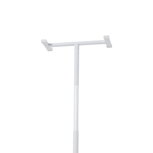 Transferstang, gulv-til-loft gribestang 550x215x3050 mm, hvid, metal Transferstang, gulv-til-loft gribestang 550x215x3050 mm, hvid, metal