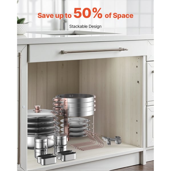 Chafing-astia buffet-setti, 5 qt 4 kpl ruostumaton teräs, ruusukulta, tarjoilulämmitin