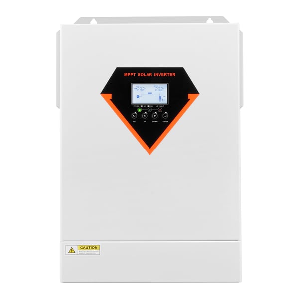 Hybrid solcelleinverter 6000W 450x310x125 mm, Off-grid strømforsyning