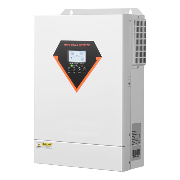 Hybrid solcelleinverter 6000W 450x310x125 mm, Off-grid strømforsyning