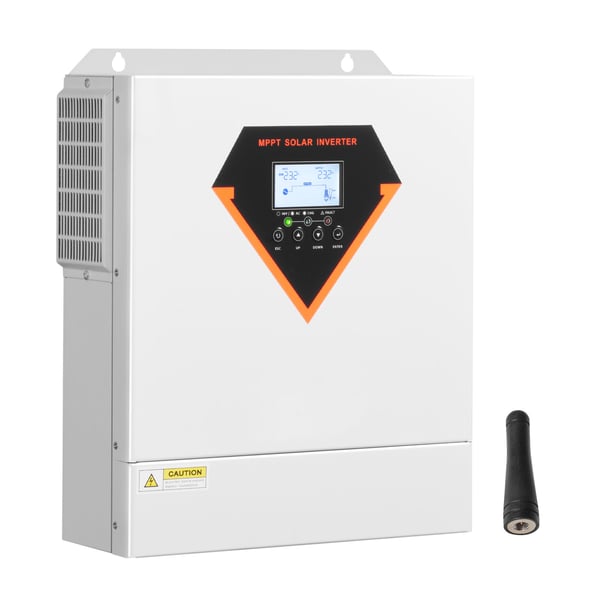 Hybrid aurinkoinvertteri 3500W, 365x308x105 mm, off-grid järjestelmä