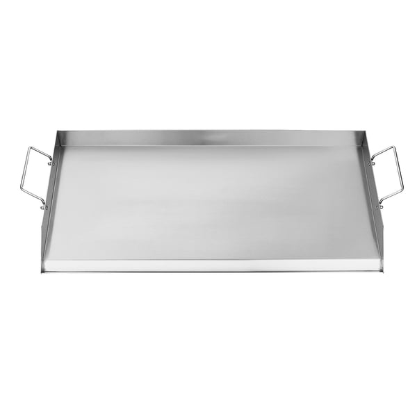 Stekhäll, Rostfritt Stål Flat Top 81x41 cm, Silver, Portabel Köksutrustning