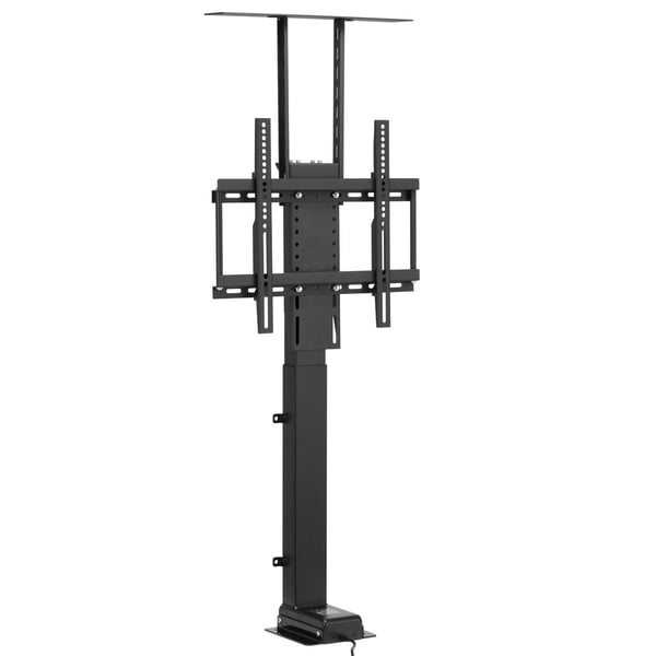 Motoriseret TV-liftstativ, 48,5x17,5x60-153,5 cm, Justerbar, Stål