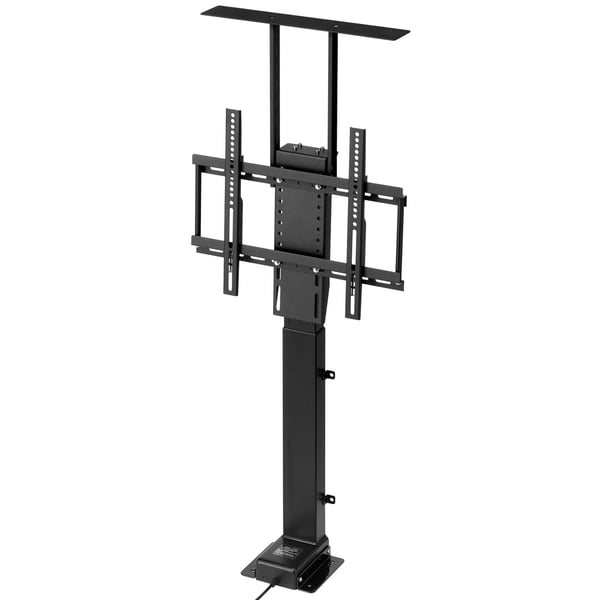 Motoriseret TV-liftstativ, 48,5x17,5x60-153,5 cm, Justerbar, Stål