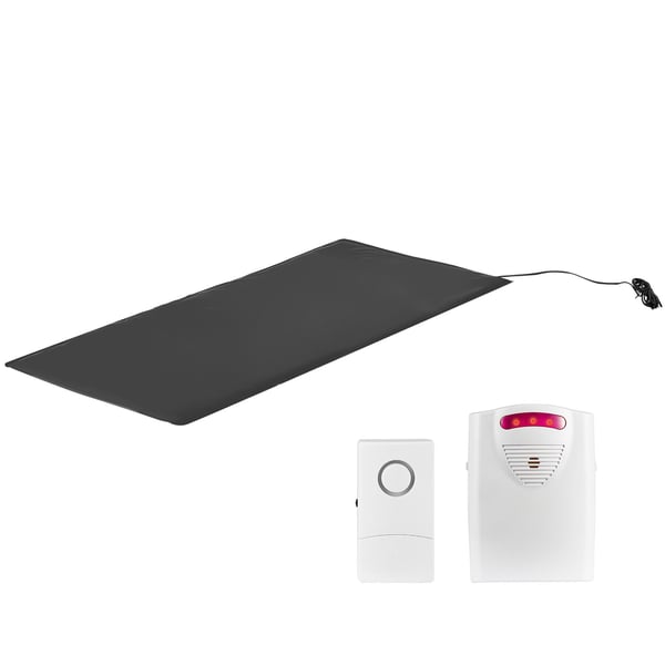 Sengealarmsystem, 35,6x76,2 cm, Sort, Sikkerhedsanordning