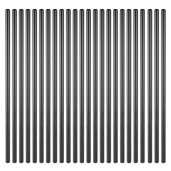Trappräcken, 51-pack, 1.9x66 cm, svart, aluminium