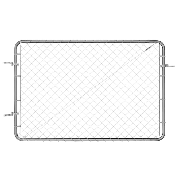 Kædeledningslåge, 183x122 cm, Galvaniseret, Justerbar, Metal