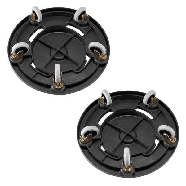 Soptunnedolly, 45,5x15,5 cm, Svart, Extra robust