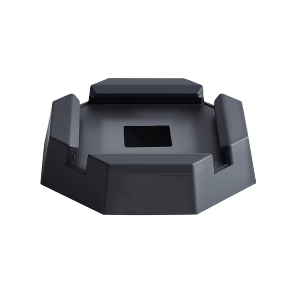 RV nivelleringspuder, 20,3x20,3x4,9 cm, gummi, skridsikker overflade