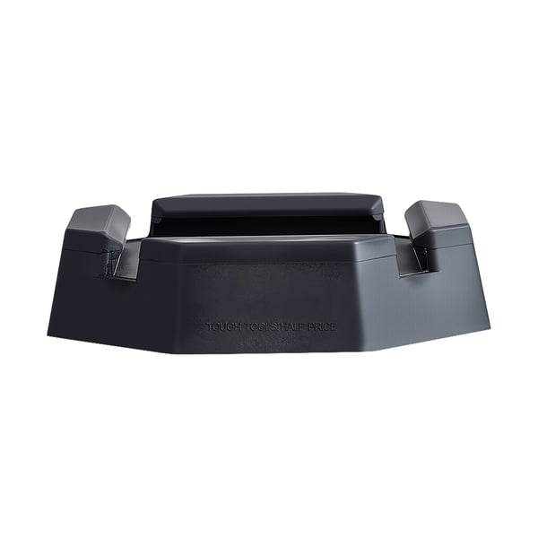 RV nivelleringspuder, 20,3x20,3x4,9 cm, gummi, skridsikker overflade