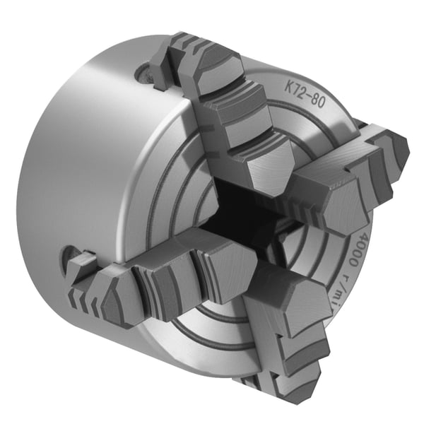 Sorvaistukka, 4-leukainen 80x65 mm, 5-80 mm puristusalue, metalli
