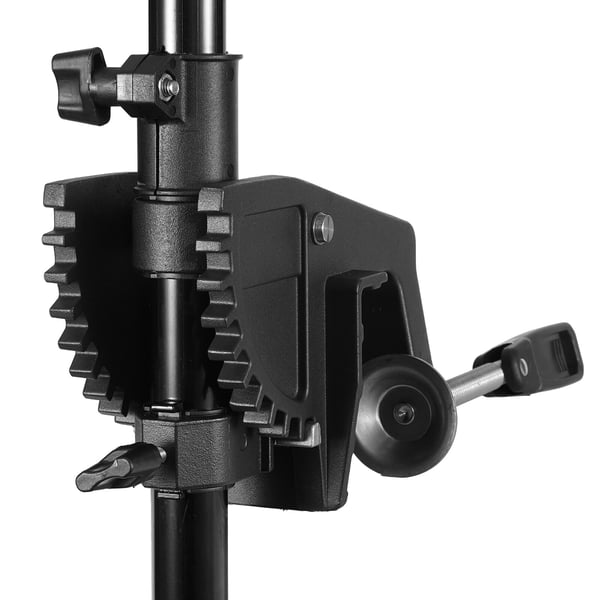 Elektrisk trollingmotor, 100x49x20.5 cm, 30-tums axel, 12V 55lbs dragkraft