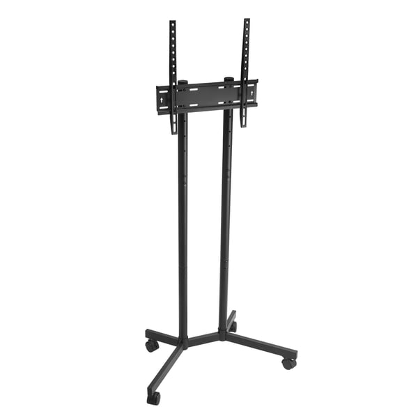 TV-bord, Rullende mobil TV-vogn højdejusterbar, 69,5x46x135,5~154 cm