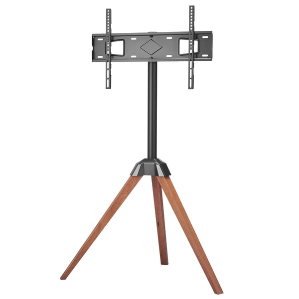 TV-bord, Staffeli-stativ, 91x51x144 cm, Eg, Træ