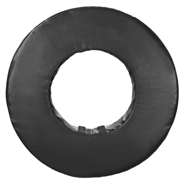 Jalkapallon taklauspyörä, 70,5x20 cm, musta, vedenpitävä PVC-harjoitusväline