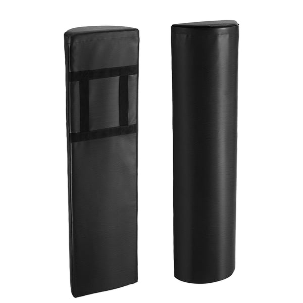 Jalkapallon taklaustyyny, 108x31x15.5 cm, musta, PVC
