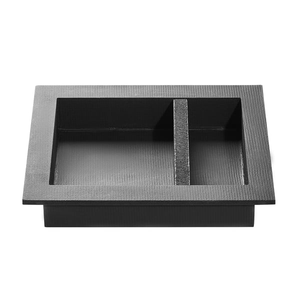 Bruseniche, 40,6x50,8x10,2 cm, Sort, Vandtæt Opbevaring