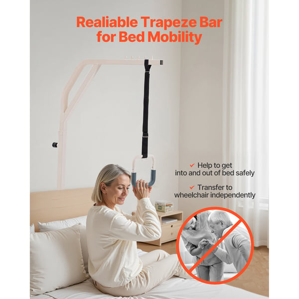 Trapezstang, 99x90x173 cm, højdejusterbar, stål