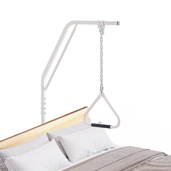 Trapezstang, 105x73x188 cm, Justerbar, Stål, Mobilitetshjælp
