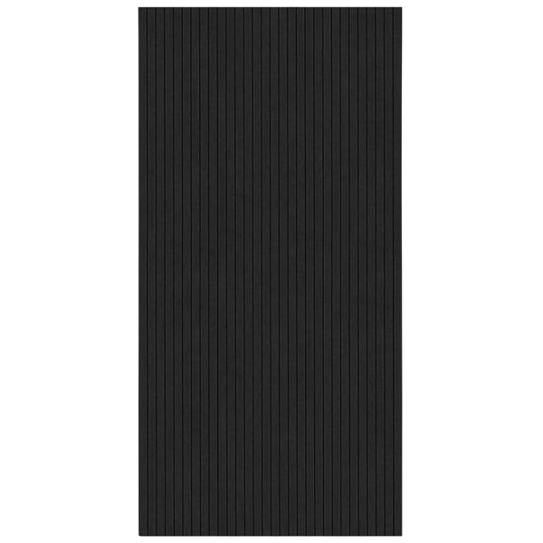 Akustikpaneler 120x60x1 cm Sort, polyesterfiber, lydisolerende