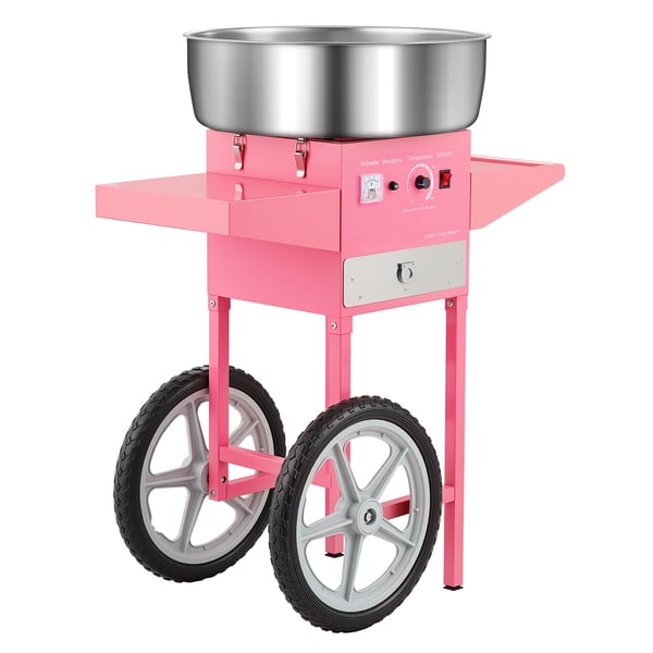 Candyflossmaskine, 81,9x52x85,5 cm, Pink, Rustfrit stål