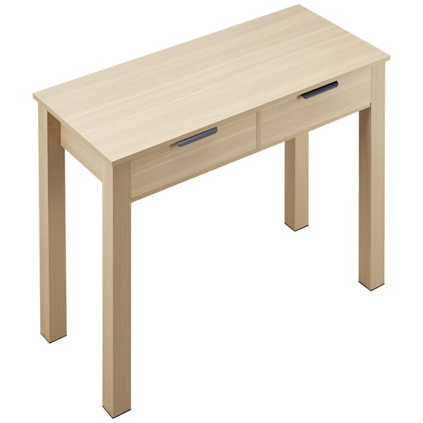Lasten kirjoituspöytä, 87x39,5x75,1 cm, vaalea puu, MDF