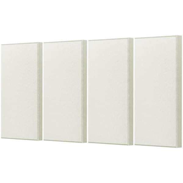Akustikpaneler, Ljudabsorberande paneler i glasfiber, 60x30x5 cm, Beige