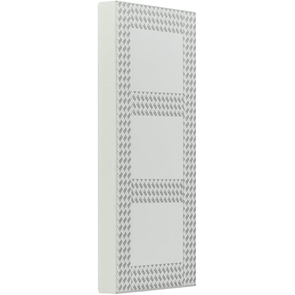 Akustikpaneler, Ljudabsorberande paneler i glasfiber, 60x30x5 cm, Beige