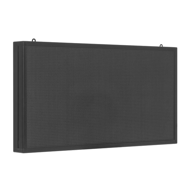 LED-skilt, Programmerbar fuldfarvet rullende display, 67x35x5,5 cm