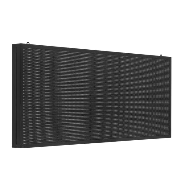 LED-skilt, Programmerbar fuldfarvet rullende displaytavle, 99x41,2x5,5 cm