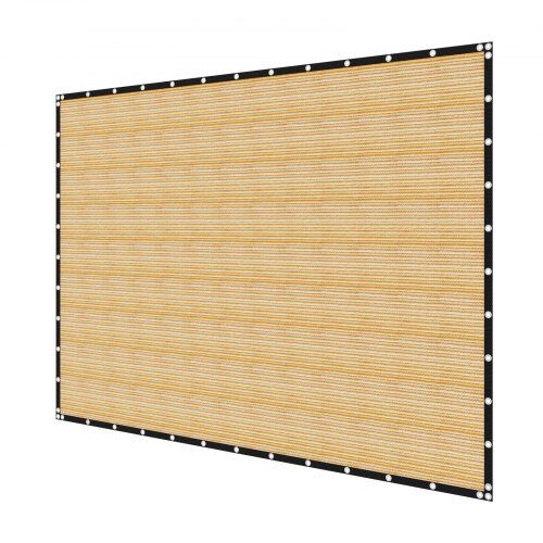 Aurinkosuojakangas, 366x610 cm, beige, HDPE-materiaali