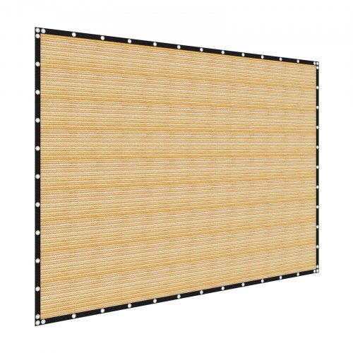 Aurinkosuojakangas, 366x610 cm, beige, HDPE-materiaali